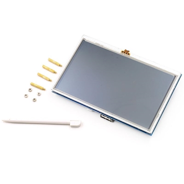 5 Inch TFT LCD HDMI Monitor with Touch Function for Raspberry Pi