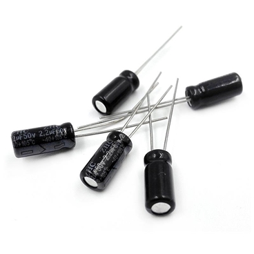 2.2μF 50V Aluminum Electrolytic Capacitors 2.2uF[10pcs pack]