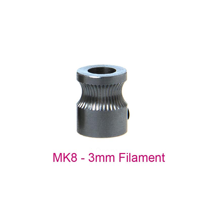 MK8 Drive Gear Pulley 3D Printer Extruder Head Reprap 3mm Filament