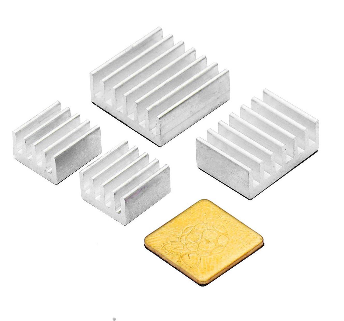 Raspberry Pi 4 Heatsink Kit [5pcs/Set]