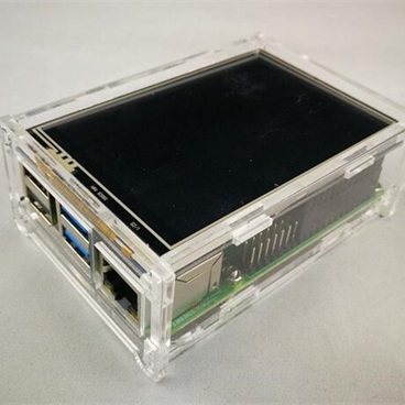 Acrylic Case Kit for Raspberry Pi 4 Compatible With 3.5 Inch Touch Screen