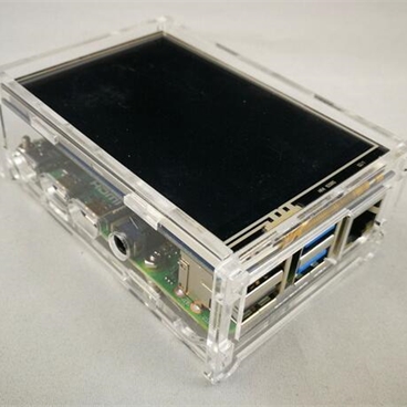 Acrylic Case Kit for Raspberry Pi 4 Compatible With 3.5 Inch Touch Screen