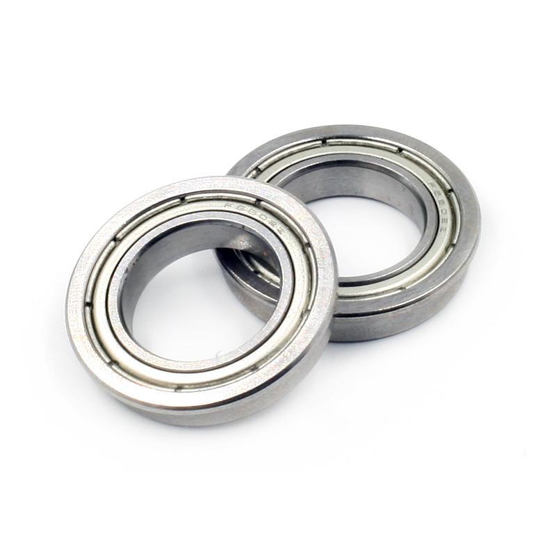 F6802ZZ Flange Ball Bearings 15x24x5mm Deep Groove Ball Bearings