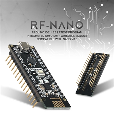 Nano V3.0 Micro USB Board QFN32 ATmega328P 5V 16M CH340 Integrated NRF24l01+2.4G