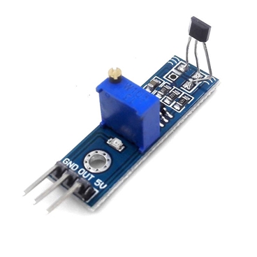 LM393 Hall Sensing Probe Hall Switch Sensor Module