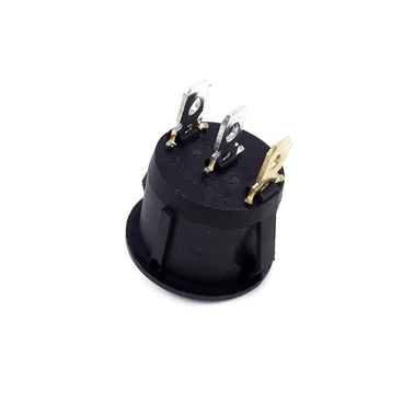 23mm Dia 3PIN SPST ON-OFF Round Rocker Switch