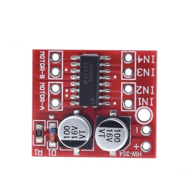 MX1508 DC Motor Driver Module DC 2V-10V 1.5A 2-Way PWM Speed Dual H-Bridge Stepper Motor Driver L298N