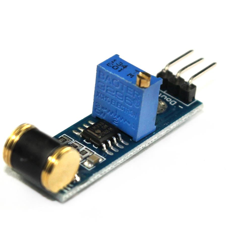 801S vibration / shock sensor sensitivity adjustable analog output for Arduino