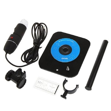 5MP USB 8 LED Digital Camera Microscope Endoscope Magnifier 50X~500X Magnification Measure