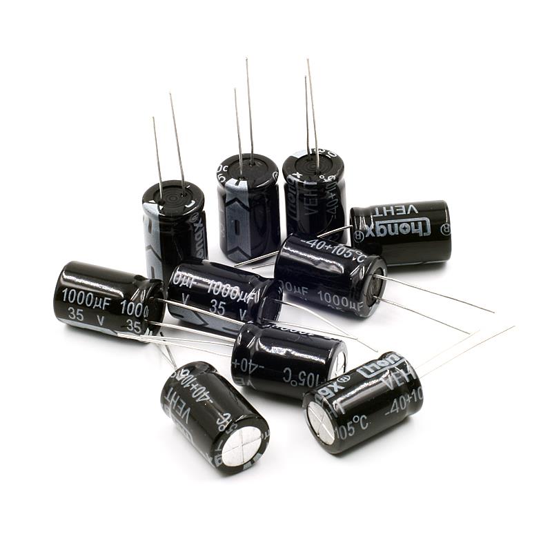 1000μF 35V Aluminum Electrolytic Capacitors 1000uF[10pcs pack]