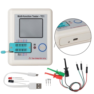 LCR-TC1 Multi-functional Tester for Diode Triode Capacitor Resistor