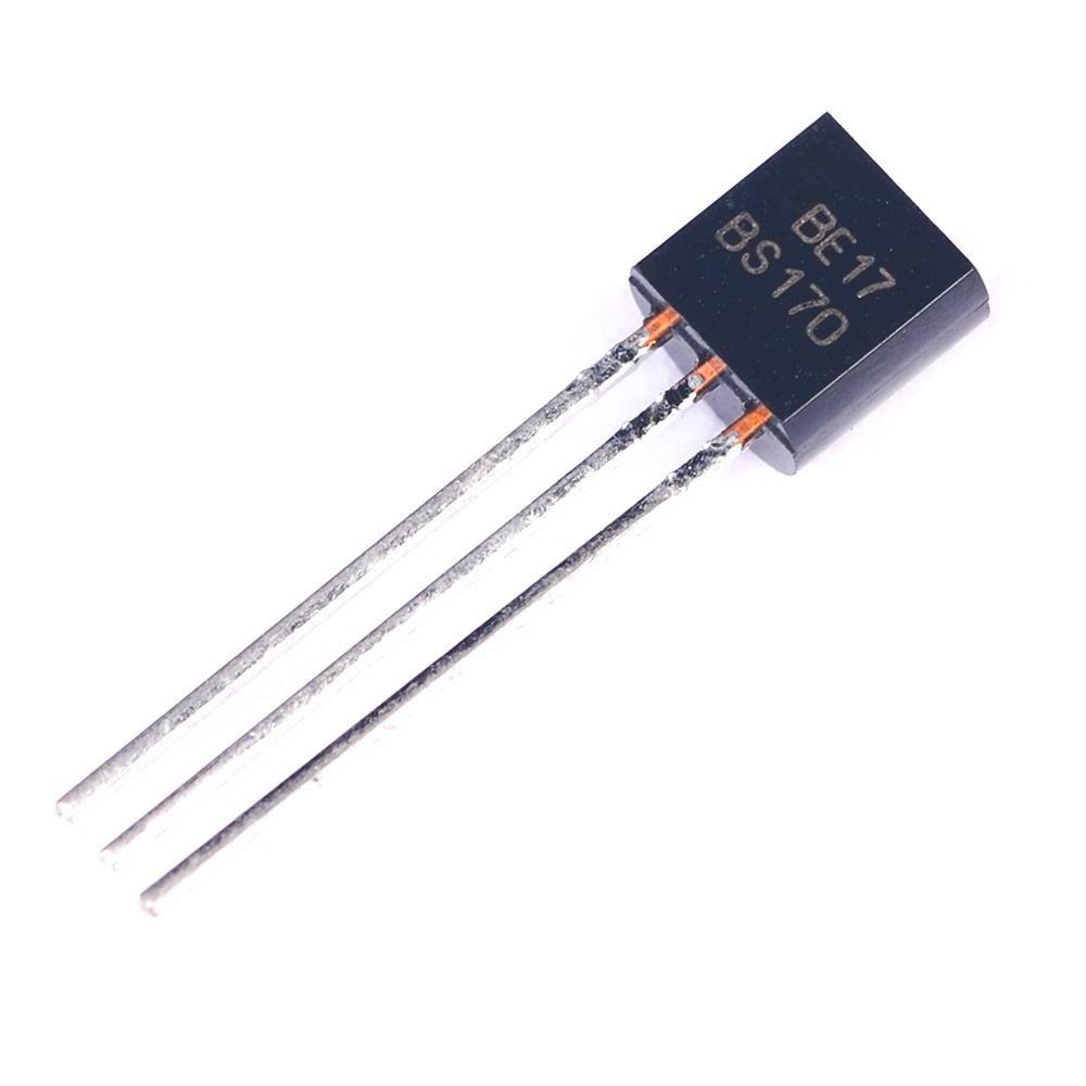BS170 MOSFET N-Channel 60V 500mA TO-92 [5pcs Pack]