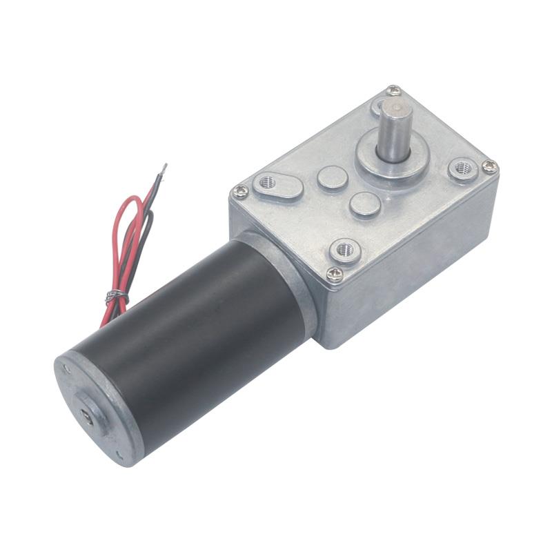 DC12/24V Worm Gear Motor Variable Speed Robot Gearmotor