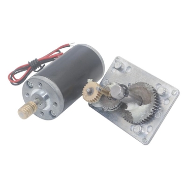 DC12/24V Worm Gear Motor Variable Speed Robot Gearmotor