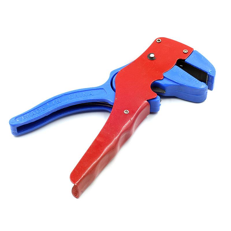 Stripper With Cutter Duckbill Bend Nose Bolt Clippers Adjustable for 0.2~6mm² Cable Wire