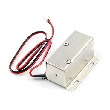 DC12V 0.8A Metal Electric Magnetic Lock Solenoid Door Storage Cabinet Bolt Drawer File Electronic Lock