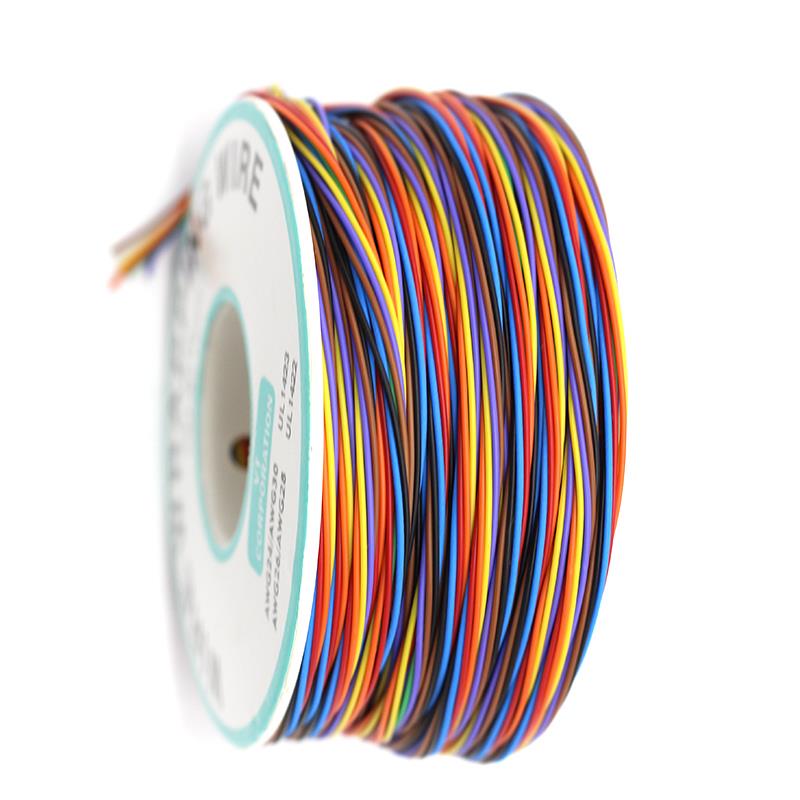 8 Color Wrapping Wire  AWG30 Cable OK Line PCB Flying Jumper Wire