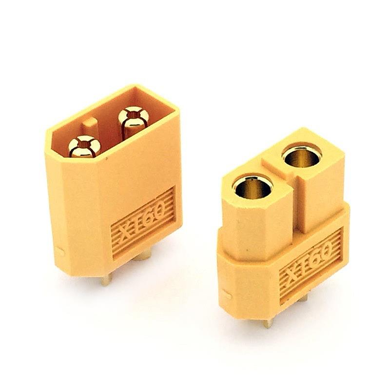XT60 Male Female Bullet Connectors Plugs For RC Lipo Battery Quadcopter Multicopter [1Pair Pack]