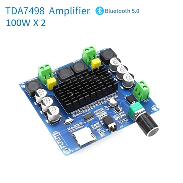 XH-A105 Bluetooth 5.0 TDA7498 digital amplifier board 2x100W speaker Stereo Audio