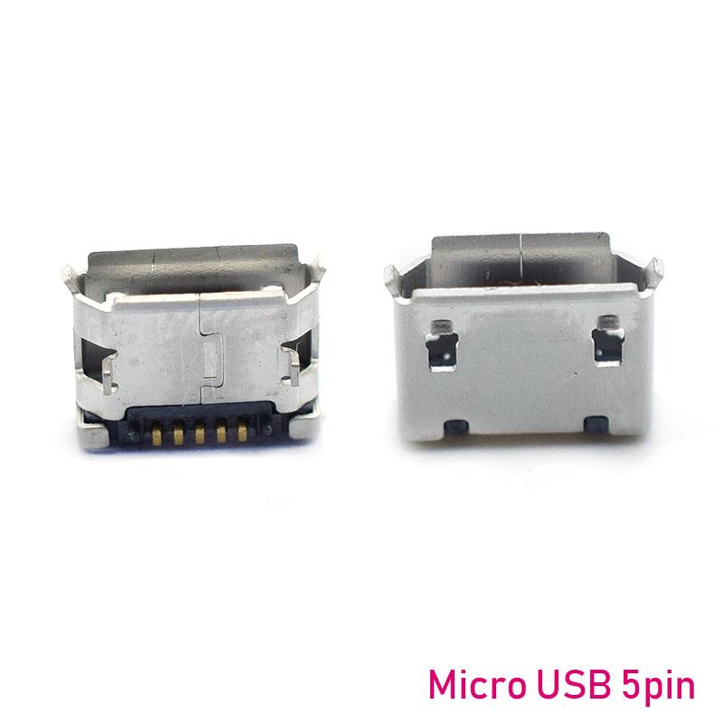 MK5 Micro USB 5pin Socket [10pcs Pack]