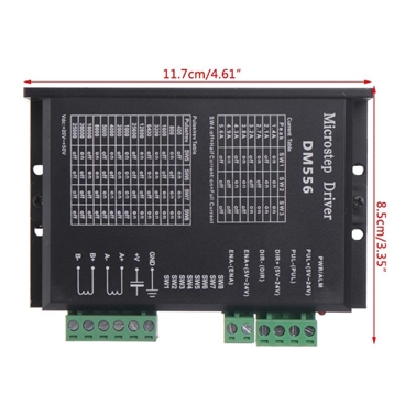 DM556 2-phase Digital Stepper Motor Driver 42, 57, 86 Stepper Motor