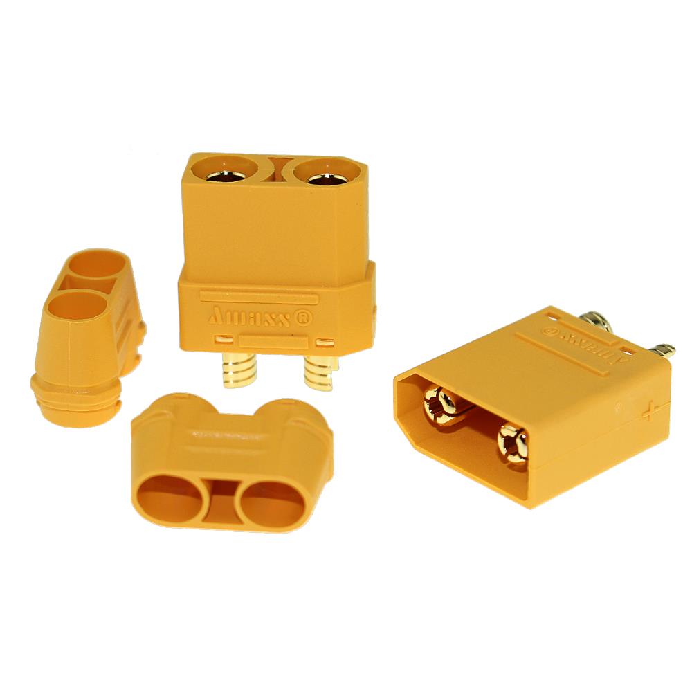 XT90 XT90H Male Female Bullet Connector Plug For RC Lipo Battery Wholesale For RC Lipo Battery Quadcopter Multicopter [Male and Female]