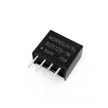 Mornsun B0512S-1W SIP4 DC-DC isolated power module 5v to 12v