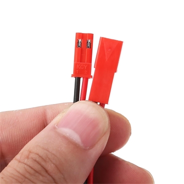 2 Pin Connector Male Female JST Plug Cable 22 AWG Wire For RC Battery Helicopter DIY [10pairs Pack]