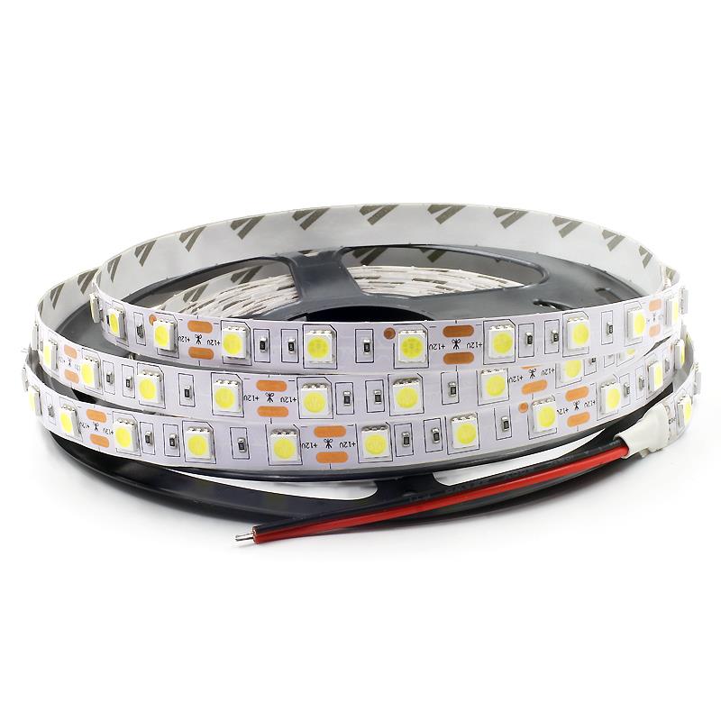 DC12V 5050 White LED Strip 60LED/M  [5Meters/Roll]