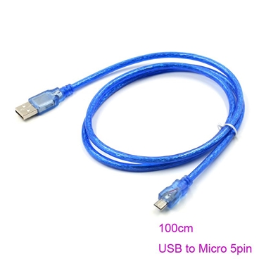 1M 100cm USB Type A to Micro 5P Data Cable