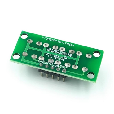 Universal 4 Key Push Button Switch Module Keyboard