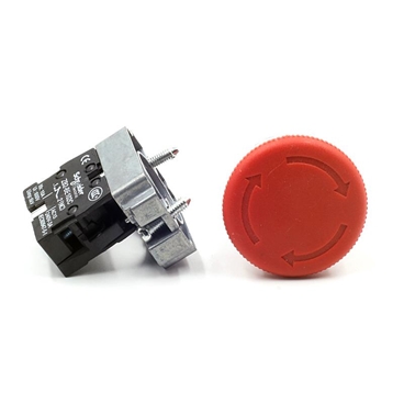 ZB2-BE102C Emergency Stop Latching Red Sign Push Button Switch NC SPST 240V 3A