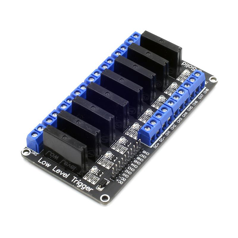 Solid state relay module 240VAC 8 channel