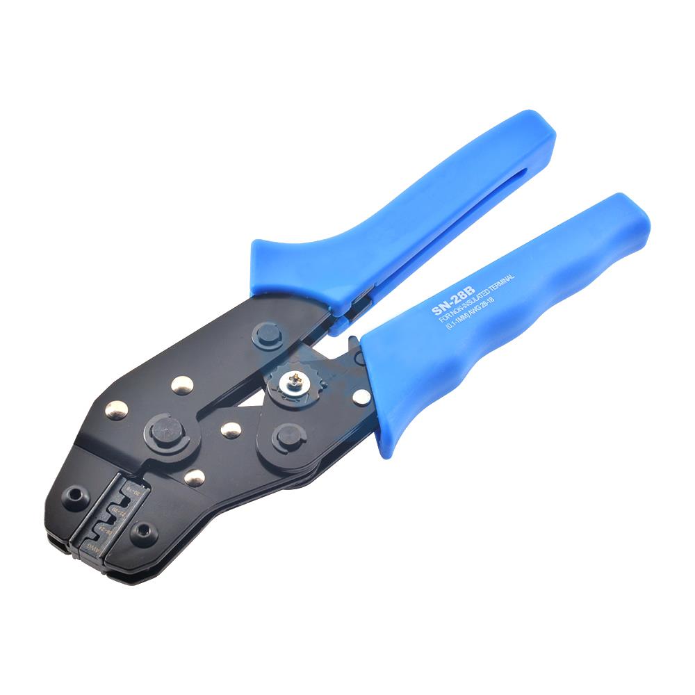 SN-28B Pin Crimping Tool 2.54mm 3.96mm 28-18AWG Crimper 0.1-1.0mm² Terminal