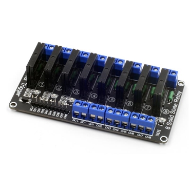 Solid state relay module 240VAC 8 channel
