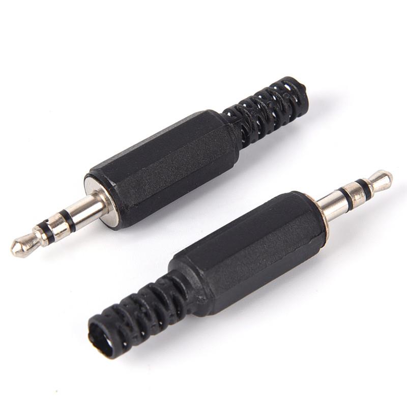 Male 3.5mm stereo plug [5pcs Pack]