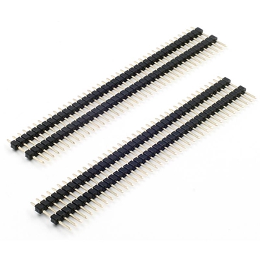 2.54mm Double 1X40pin Male Straight Header [2pcs Pack]