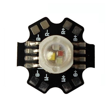 Supper bright 4X3W 12W RGBW LED Lamp with PCB