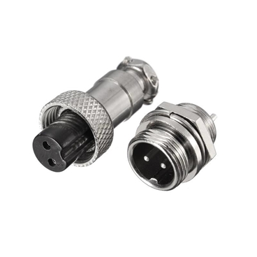 GX12 2Pin Aviation Plug Male and Female 12mm Wire Panel Connector