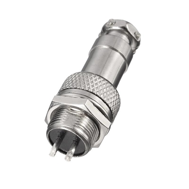 GX12 2Pin Aviation Plug Male and Female 12mm Wire Panel Connector