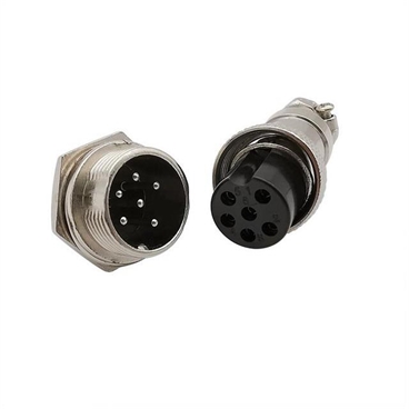 GX12 6Pin Aviation Plug Male and Female 12mm Wire Panel Connector