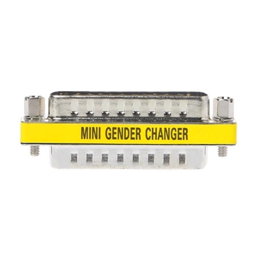 DB25 Mini Gender Changer 25 Pin Converter Adapter Serial Extended Adapter
