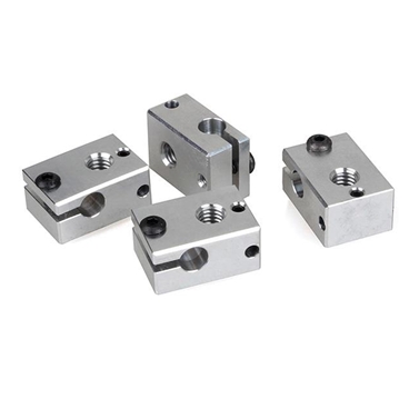 3D Printer Parts V6 Heater Block for Sensor Cartridges for E3D HOTEND titan extruder for PT100 sensor for E3D HOTEND