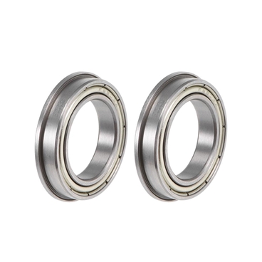 F6803ZZ Flange Ball Bearing 17x26x5mm Shielded Chrome Bearings