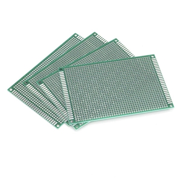 8X12CM Double Side Prototype PCB Tinned Universal Breadboard [2pcs Pack]