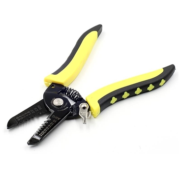 Portable Wire Stripper Pliers Crimper Cable Stripping Crimping for Electrical Hand Tool