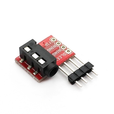 TRRS 3.5mm Jack Breakout Board Headset Stereo Socket Plate Extension Module