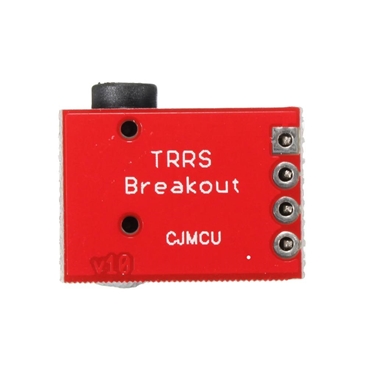 TRRS 3.5mm Jack Breakout Board Headset Stereo Socket Plate Extension Module