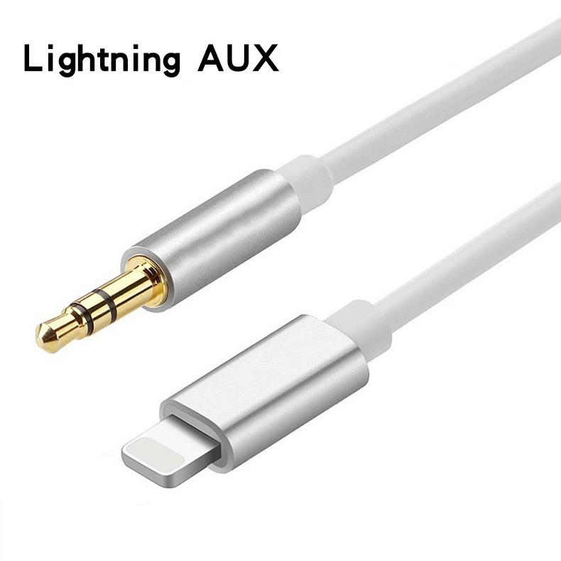 AUX Audio Cable 8 Pin To 3.5 mm Jack Speaker Cable For iPhone