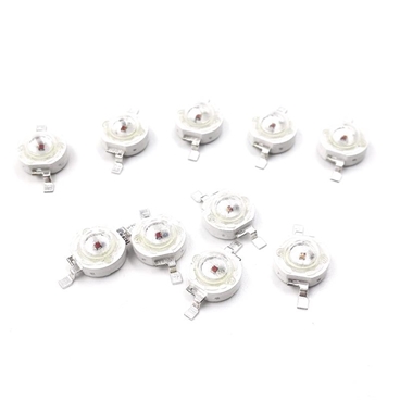 1W Power Red LED 110° [10pcs Pack]